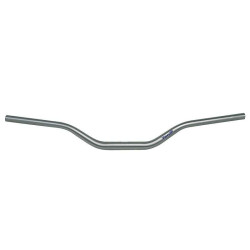 Manillar Renthal Fatbar Carmichael titanio con protector negro 604-01-TT