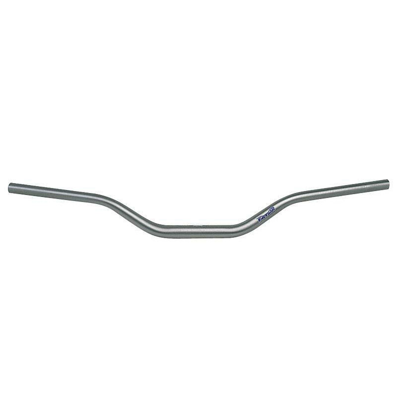 Manillar Renthal Fatbar Carmichael titanio con protector negro 604-01-TT