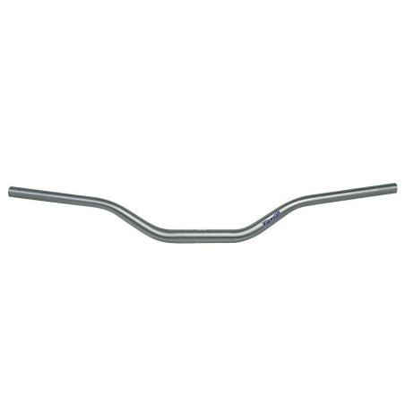 Manillar Renthal Fatbar Carmichael titanio con protector negro 604-01-TT