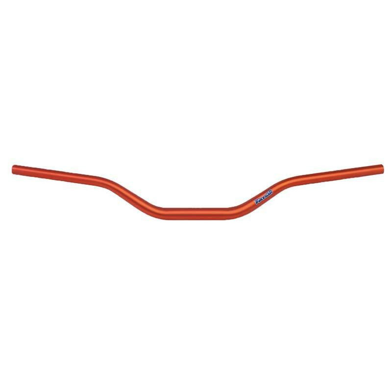 Manillar Renthal Fatbar Carmichael naranja con protector negro 604-01-OR