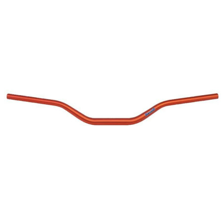Manillar Renthal Fatbar Carmichael naranja con protector negro 604-01-OR