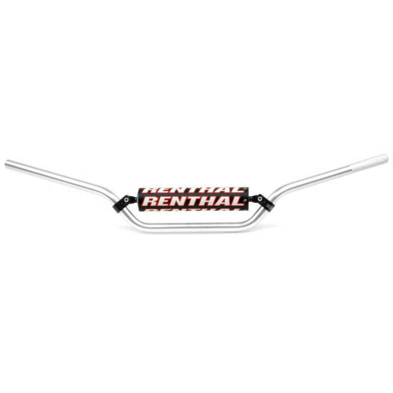 Manillar Renthal Vintage medio plata 837-01-SI-01-185
