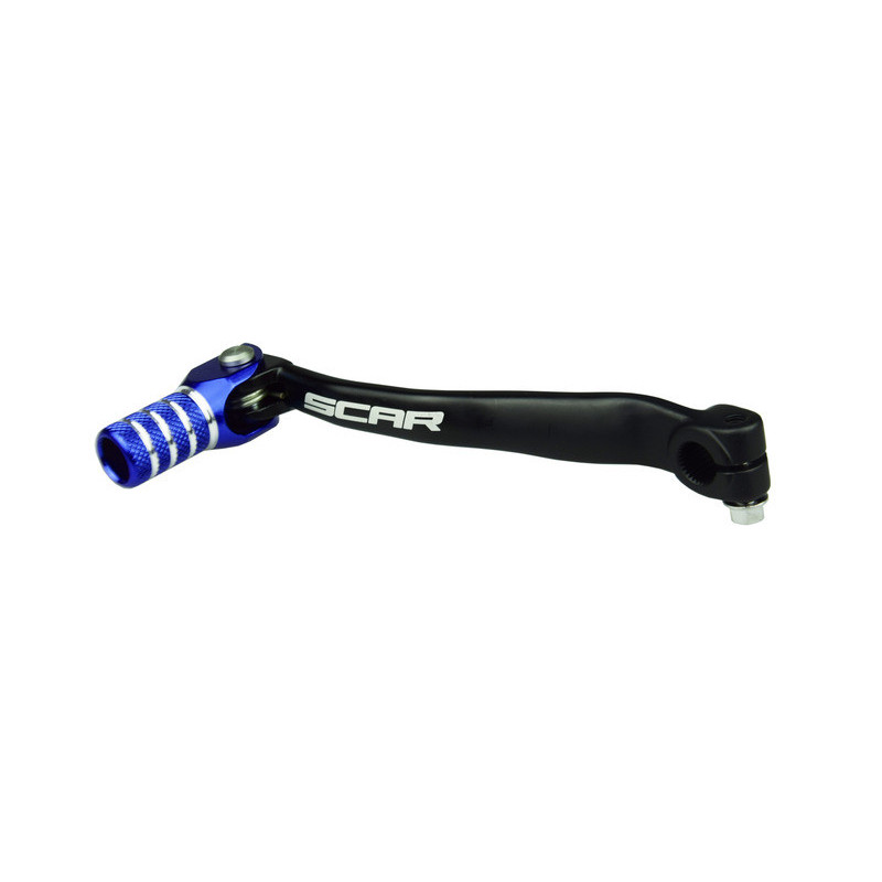 Pedal de cambio SCAR - Negro / Puntera azul