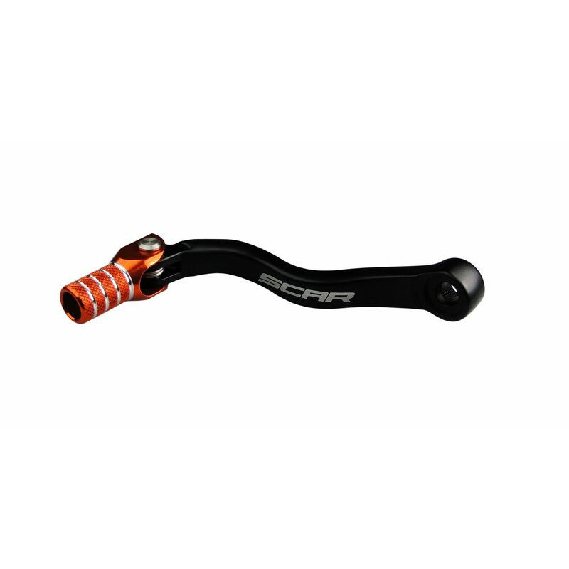 Pedal de cambio SCAR - Negro / Puntera naranja