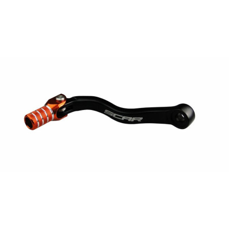 Pedal de cambio SCAR - Negro / Puntera naranja