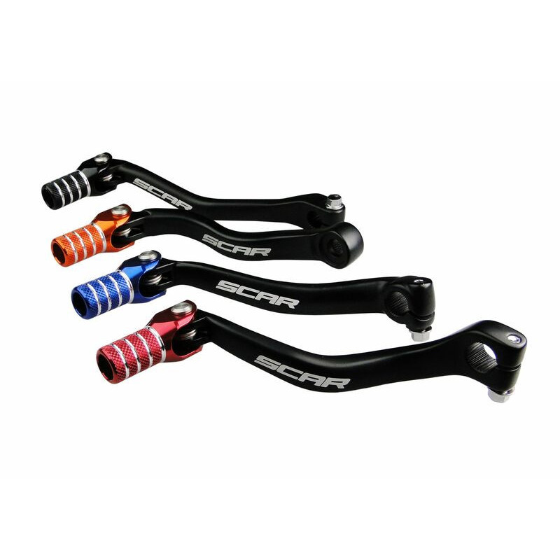 Pedal de cambio SCAR - Negro / Puntera naranja