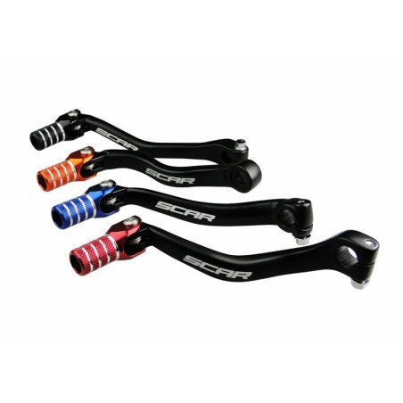 Pedal de cambio SCAR - Negro / Puntera naranja
