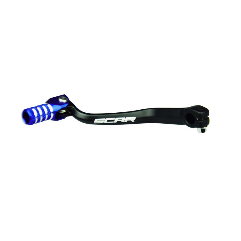 Pedal de cambio SCAR - Negro / Puntera azul