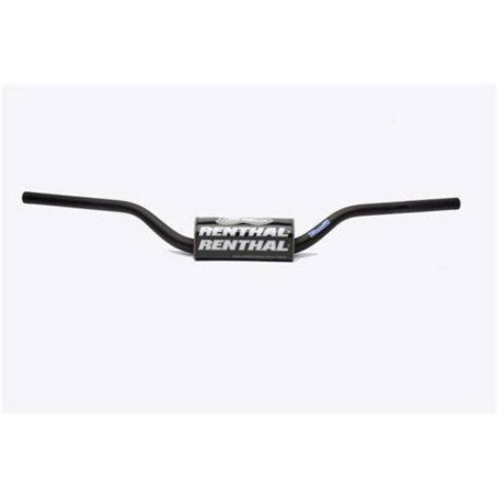 Manillar Renthal trials 110 negro con protector negro 829-01-BK