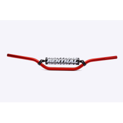 Manillar Renthal enduro rojo con protector negro 693-01-RD-01-185