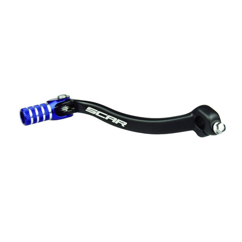 Pedal de cambio SCAR - Negro / Puntera azul