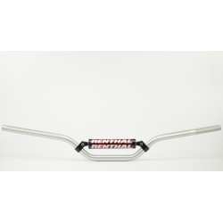 Manillar Renthal trial 4.5 plata con protector negro 742-04-SI-04-254
