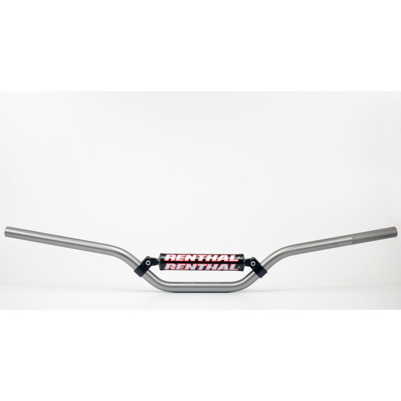 Manillar Renthal trial 4.5 titanio con protector negro 742-04-TT-04-254