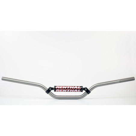 Manillar Renthal trial 4.5 titanio con protector negro 742-04-TT-04-254