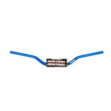 Manillar RENTHAL Fatbar Husqvarna azul con protector negro 827-01-BU