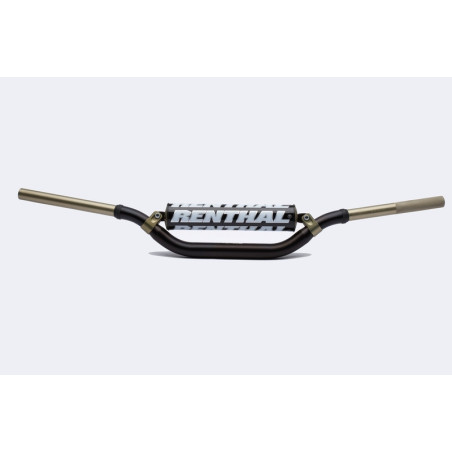 Manillar Renthal Twinwall Reed/Windham negro con protector negro 998-01-BK-02-185