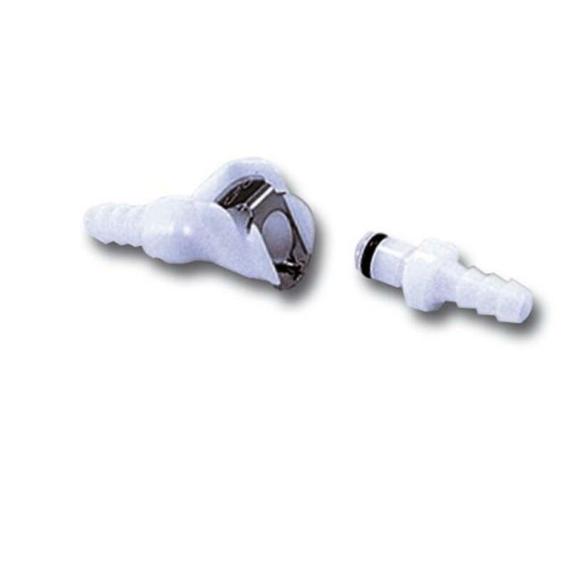 Conexión rápida bloqueo doble blanco MONTION PRO Ø6mm