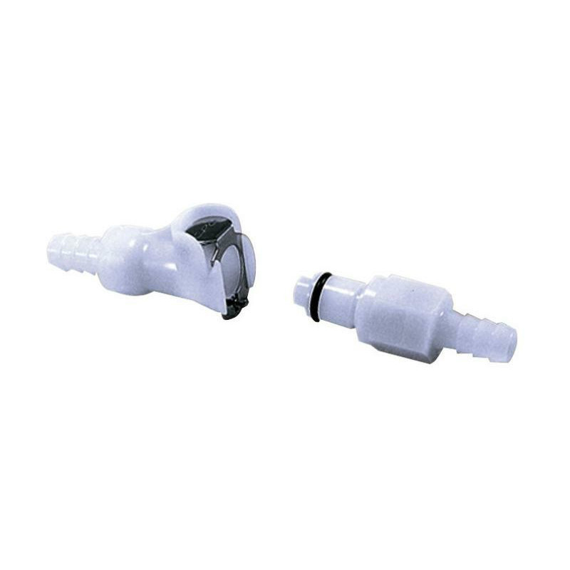 Conexión rápida bloqueo doble blanco MONTION PRO Ø8mm
