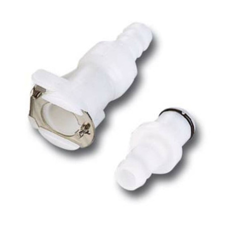 Enchufe rápido macarrón gasolina blanco MOTION PRO Ø6mm