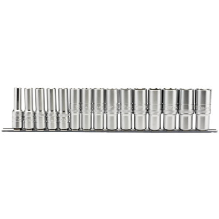 Juego de 15 vasos DRAPER 1/2 de 10 a 24 mm