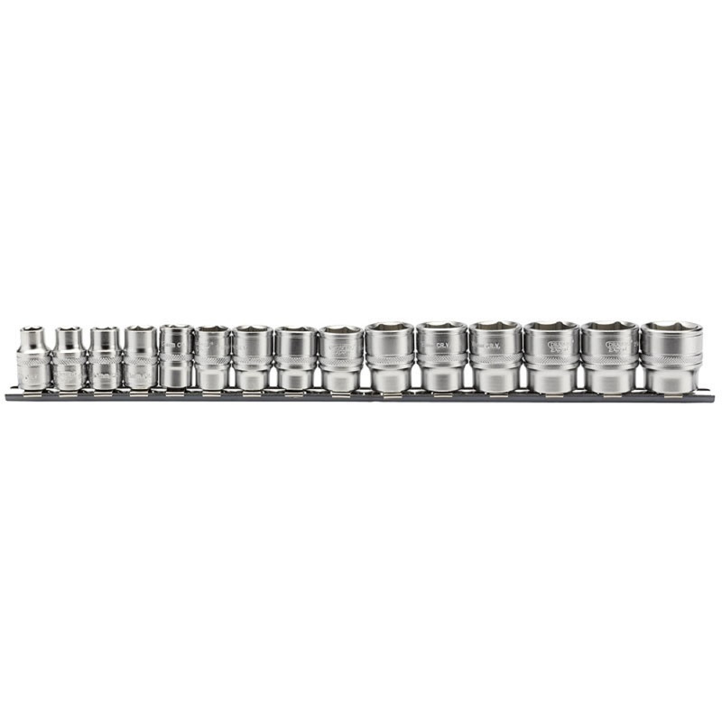 Juego de 15 vasos DRAPER de 3/8 de 8 a 22 mm