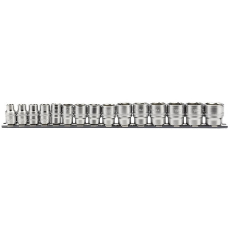 Juego de 15 vasos DRAPER de 3/8 de 8 a 22 mm