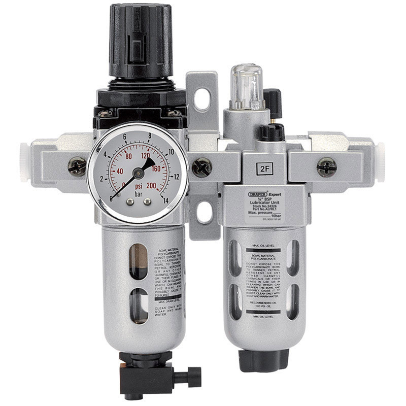 Filtro regulador lubricador DRAPER - 1/4''