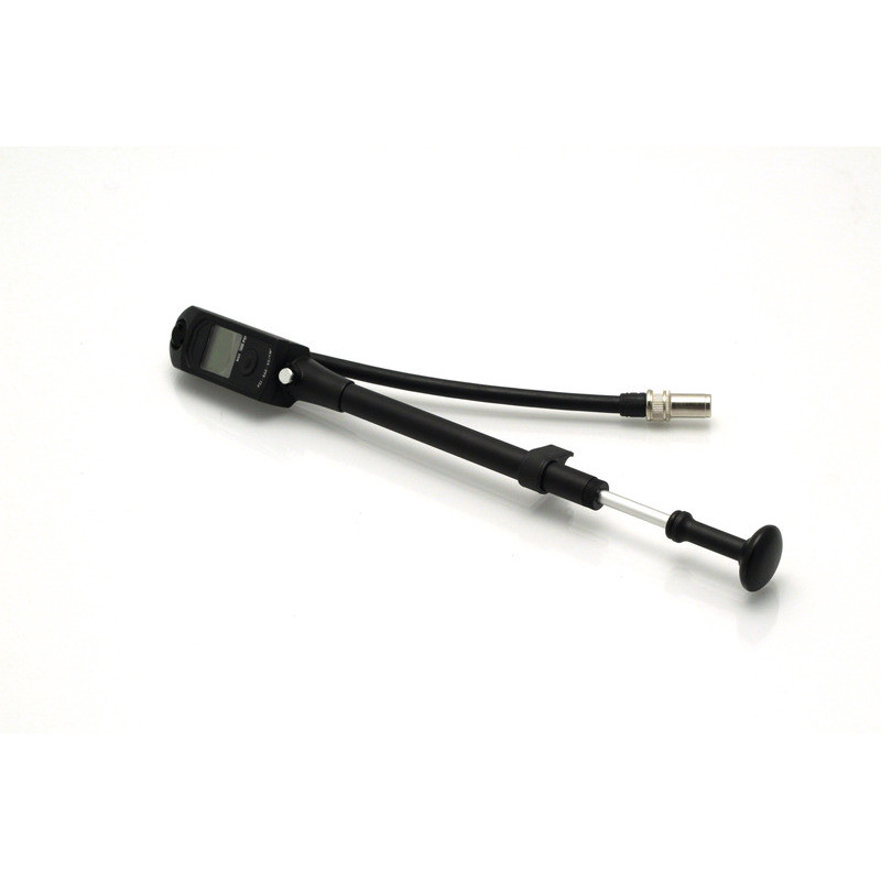 Bomba digital BIHR para horquilla de aire 20 bar/300PSI - Punta recta