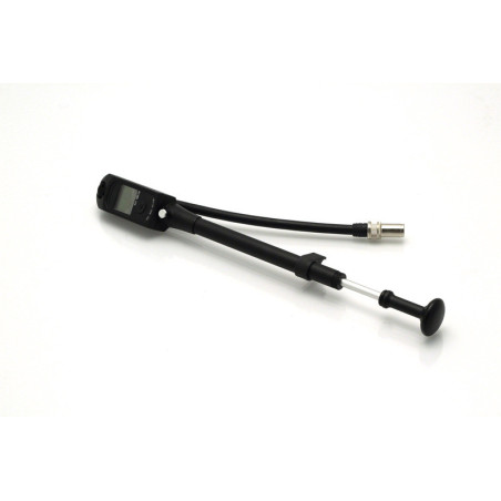 Bomba digital BIHR para horquilla de aire 20 bar/300PSI - Punta recta