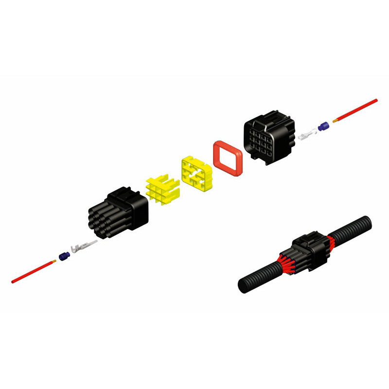 Terminal de cable macho serie090 FRKW BIHR Ø0,5mm²/0,85mm²