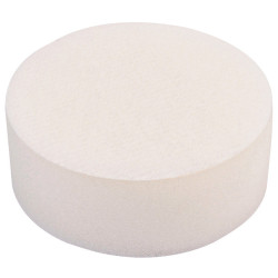 Esponja de pulido DRAPER 90mm Blanca