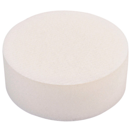 Esponja de pulido DRAPER 90mm Blanca