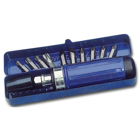 Destornillador de impacto DRAPER + set de puntas