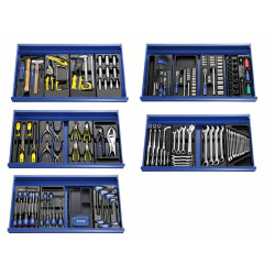 Carros de taller EXPERT XL equipado de 250 herramientas - 7 Cajones 2
