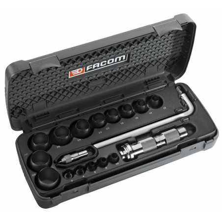 Caja sacabocados FACOM ø3-30mm