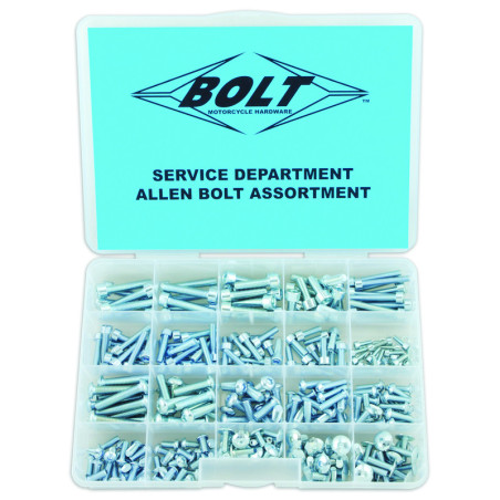 Maleta tornillos BTR BOLT Motor y carenados 318 pcs