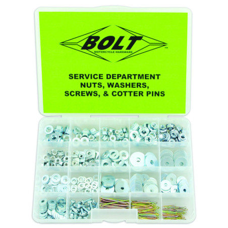 Maleta tuercas, arandelas, tornillos, pernos BOLT 422 pcs