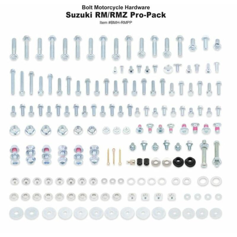 Pack tornillería Bolt Pro Suzuki para RM/RMZ 01-
