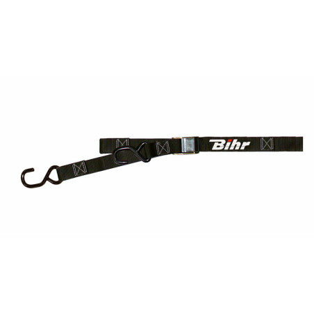 Correas con hebilla bicolores BIHR negro