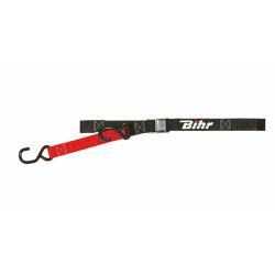 Correas de transporte Bihr negro/rojo