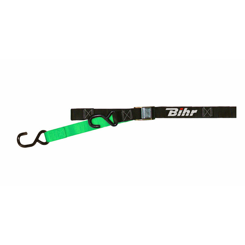 Correas con hebilla bicolores BIHR negro/verde