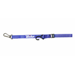 Correas con gancho mosquetón BIHR azul