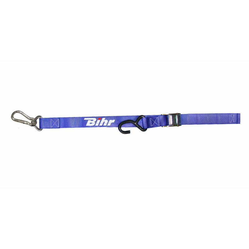 Correas con gancho mosquetón BIHR azul