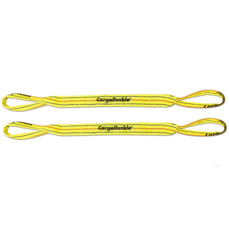 Correas de remolque CARGO BUCKLE con sistema de almacenaje