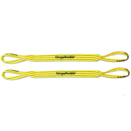 Correas de remolque CARGO BUCKLE con sistema de almacenaje