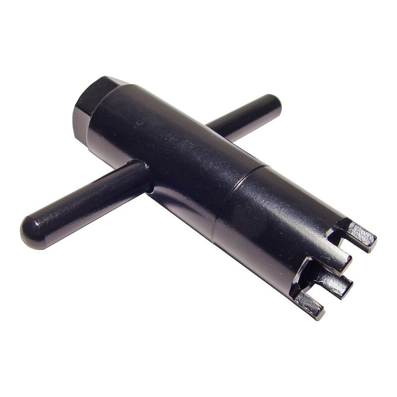 Vaso almenado cilíndrico para eje oscillante/chasis JMP Øint20mm /Øext27,4mm 4 muescas BMW