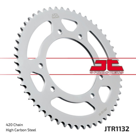 JT Chain Kit 420HDR 12/53 Reinforced - Standard Rear Sprocket