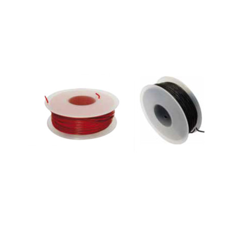 Cable eléctrico BIHR 1mm² - 25m - Marrón