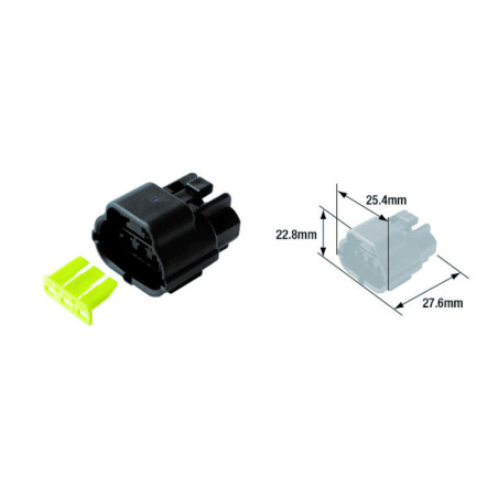 Conectores hembra hermético TOURMAX (5 uds) tipo 070 (FRA)