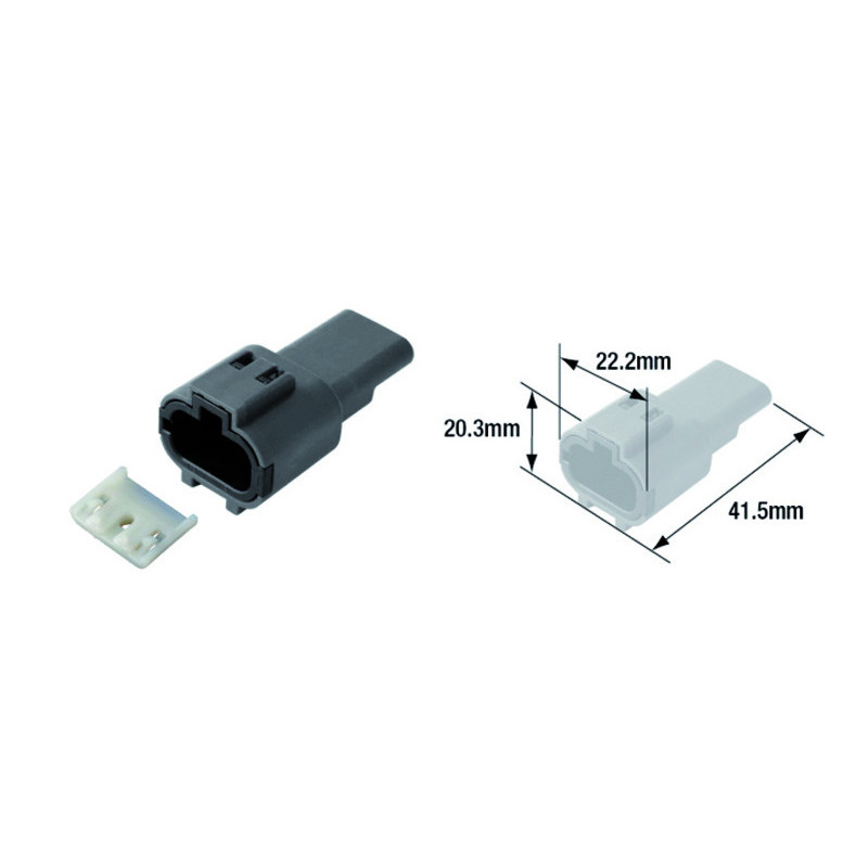Conectores hembra hermético TOURMAX (5 uds) tipo 060 (FRM)
